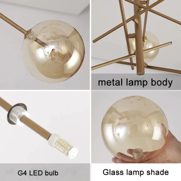 Creative lara bubble chandelier - Image 3