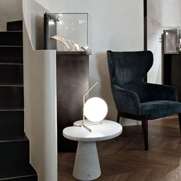 Globe Table lamp low - Image 6