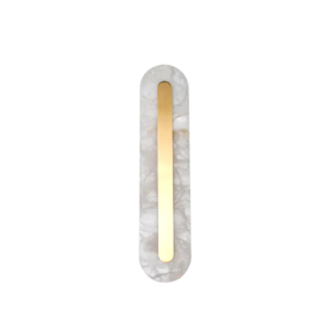 Alabaster Rounded Wall Light