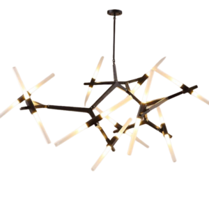 Retro industrial chandelier