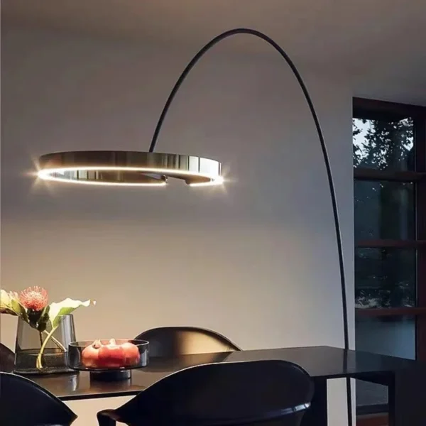 Nordic circular floor lamp - Image 2