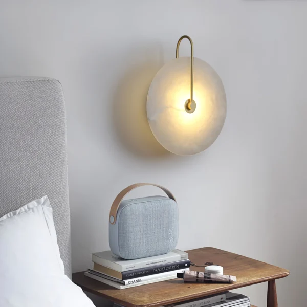 Alabaster LED Wall Lamp - Image 7