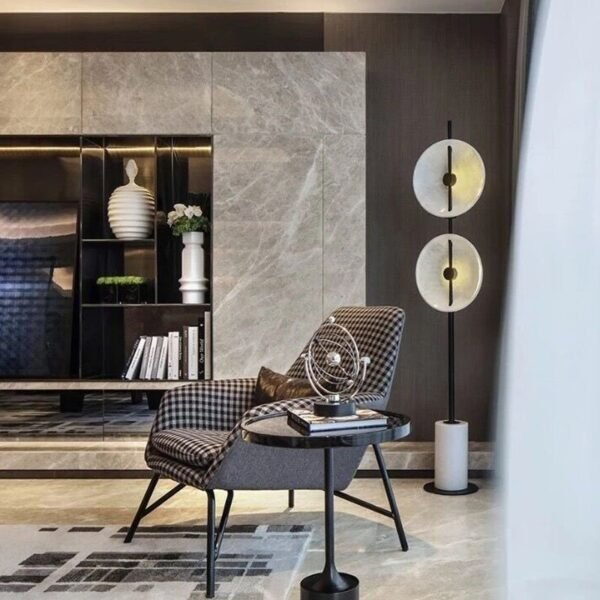 Crisanna Modern Dual Semicircle Floor Lamp - Image 6