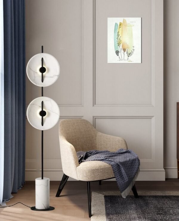 Crisanna Modern Dual Semicircle Floor Lamp - Image 8