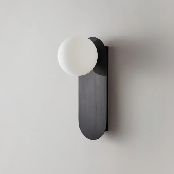 Flat Base Globe Sconce - Image 6