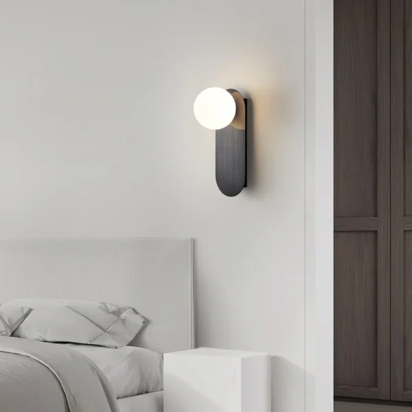 Flat Base Globe Sconce - Image 3