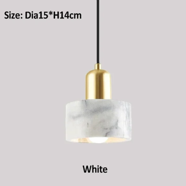 Stella marble pendant lamp - Image 5