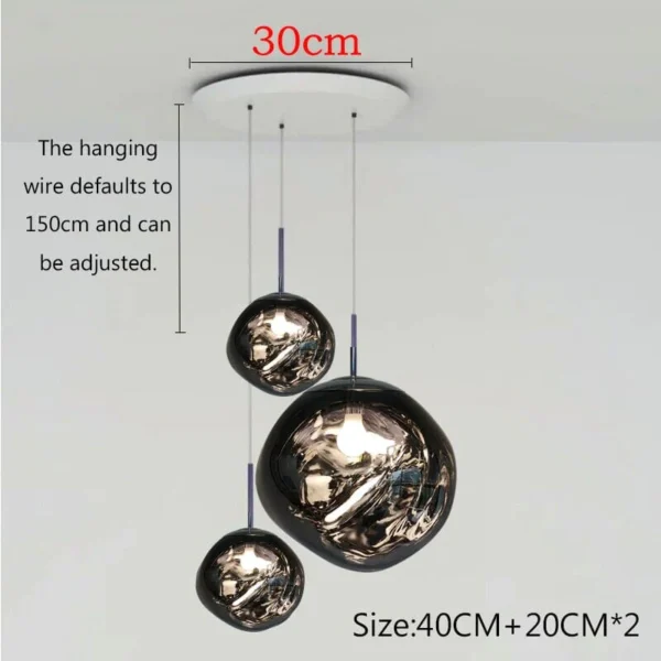 Nordic Lava chandelier - Image 31