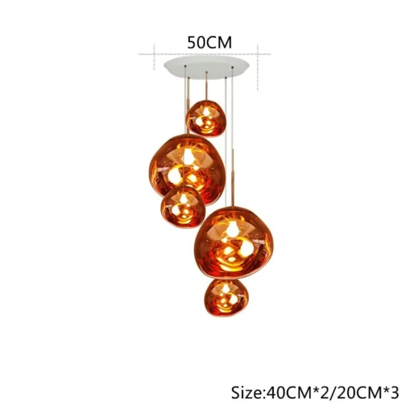 Nordic Lava chandelier - Image 34