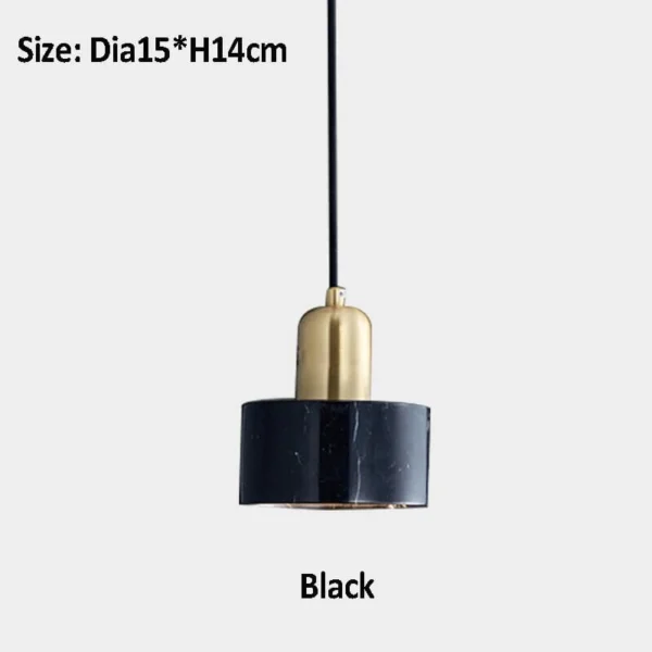 Stella marble pendant lamp - Image 4