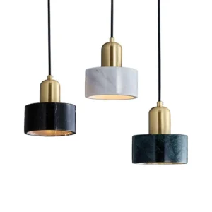 Stella marble pendant lamp
