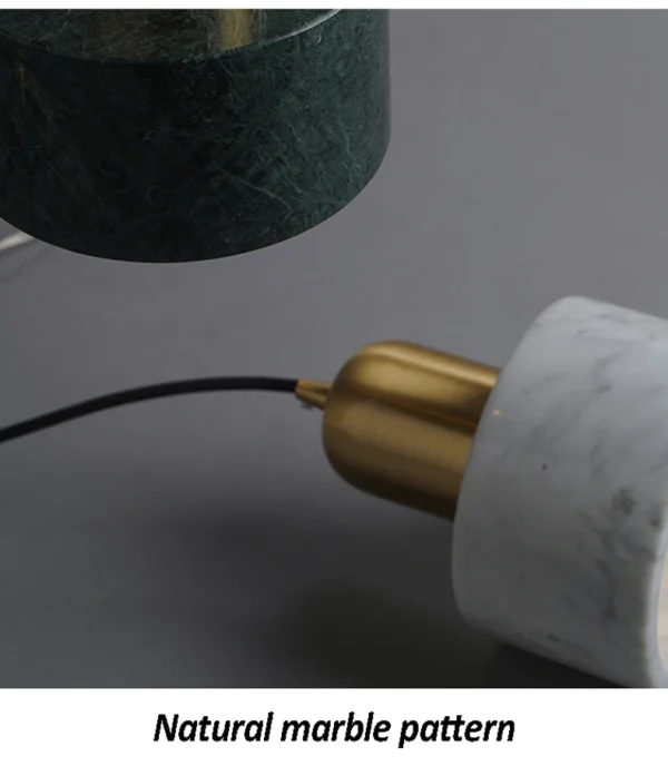 Stella marble pendant lamp - Image 2