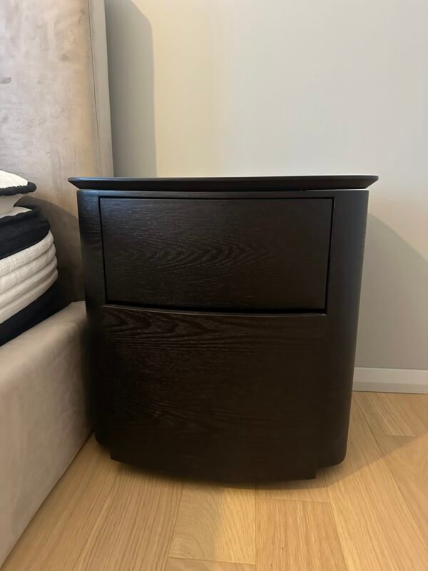 Veneered nightstand