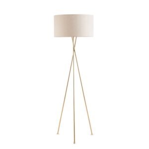 La-Row Stylish Drum Shade Floor Lamp