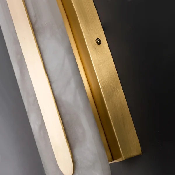 Alabaster Rounded Wall Light - Image 5