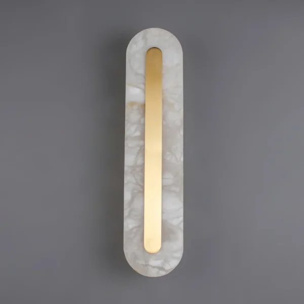 Alabaster Rounded Wall Light - Image 9