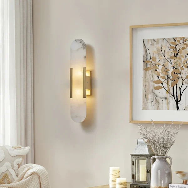 Melange Alabaster Wall Lamp - Image 16