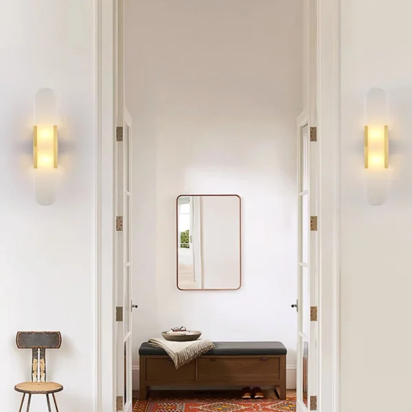 Melange Alabaster Wall Lamp - Image 8