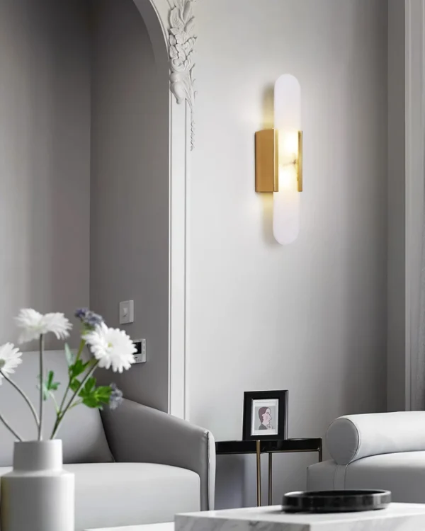 Melange Alabaster Wall Lamp - Image 11