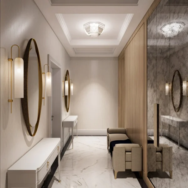 Modern Glass Wall Lamp - Image 3