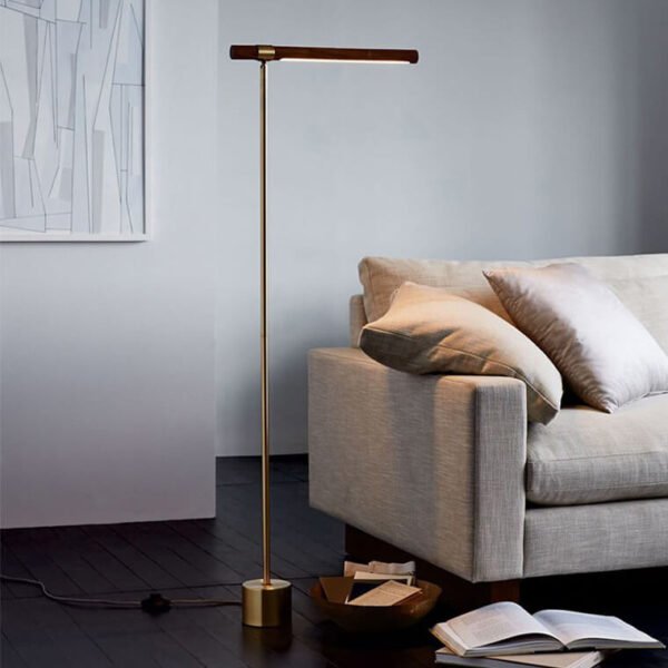 Jaagup wooden arm floor lamp - Image 6
