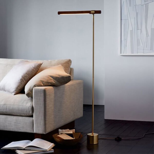 Jaagup wooden arm floor lamp - Image 7