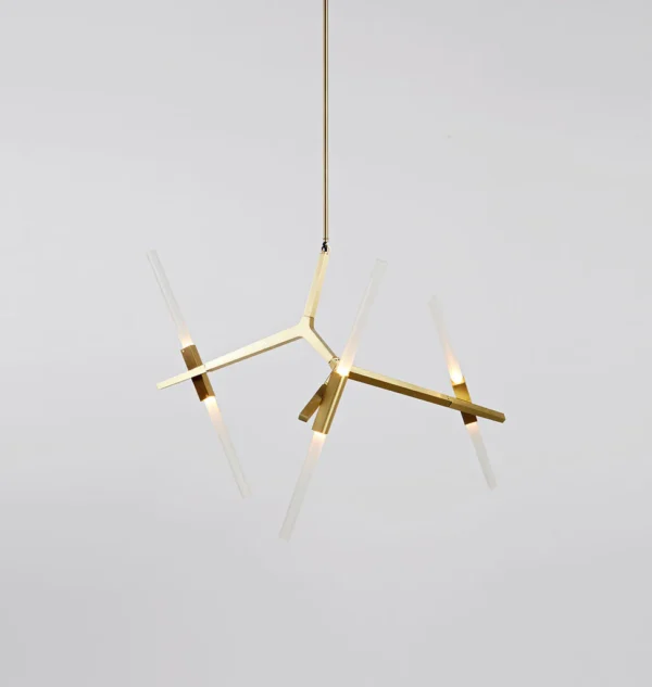 Retro industrial chandelier - Image 12