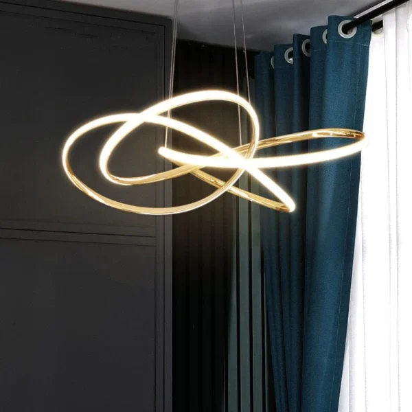 Walford swirl chandelier - Image 4