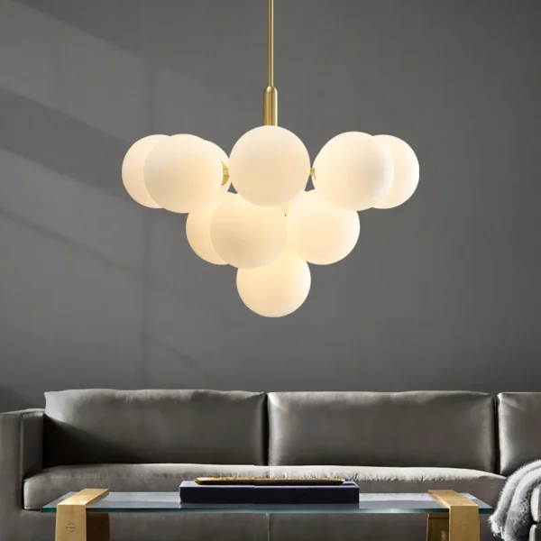 Marylebone luxury glass chandelier - Image 6
