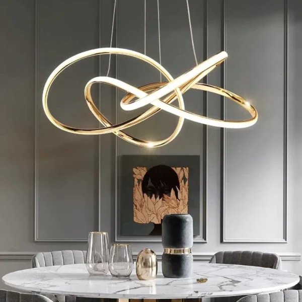 Walford swirl chandelier - Image 7