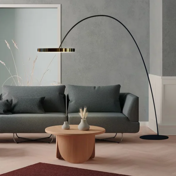 Nordic circular floor lamp - Image 5