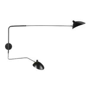 Serge Mouille Wall Sconce replica with 2 heads