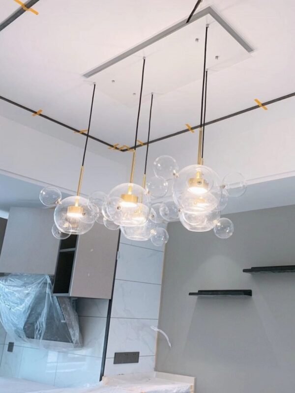 Soap bubble chandelier matt version - Image 7