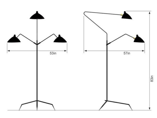 Eheubryd Modern Tree Branches Floor Lamp - Image 4