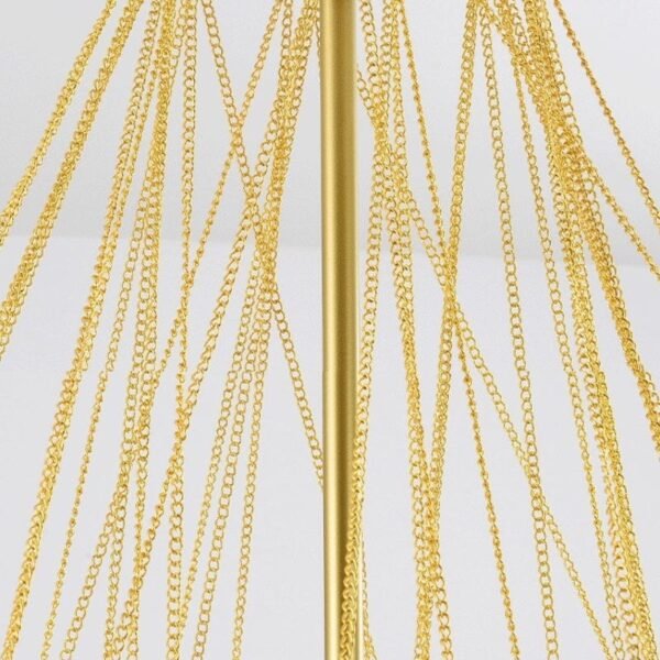 Nordic frosted glass chandelier - Image 4