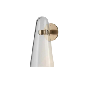 Conical Glass Wall Lamp