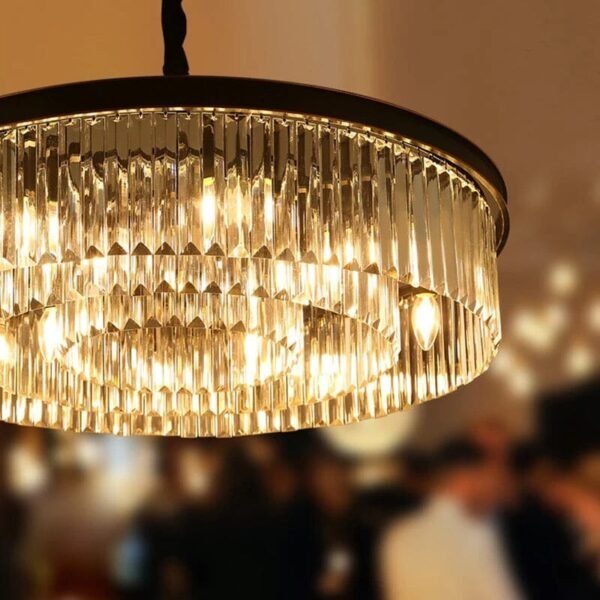 Grey crystal opulence chandelier - Image 6
