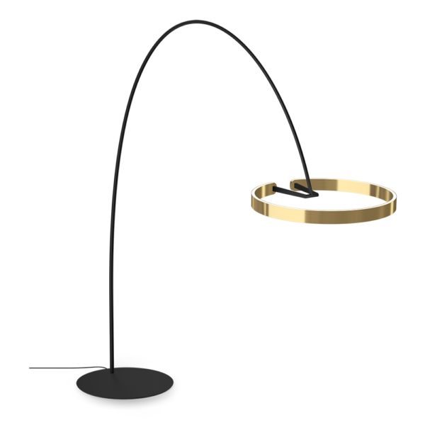 Nordic circular floor lamp