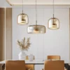 Luxury Cognac Glass Pendant Lights - Image 8