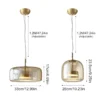 Luxury Cognac Glass Pendant Lights - Image 9