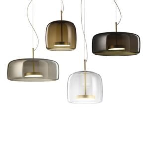 Luxury Cognac Glass Pendant Lights