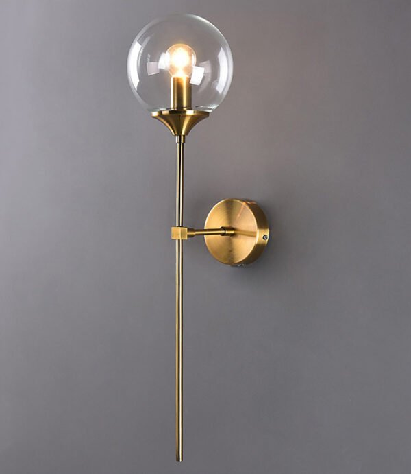 Eclipse Glass Ball Wall Light - Image 4