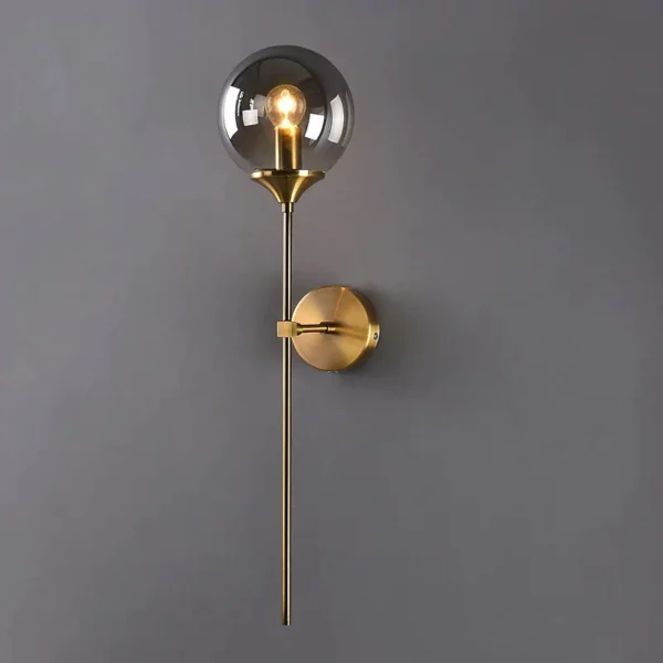 Eclipse Glass Ball Wall Light - Image 8