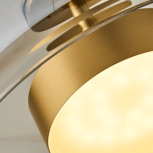 Luxury Cognac Glass Pendant Lights - Image 12