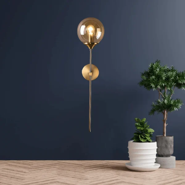 Eclipse Glass Ball Wall Light - Image 15