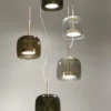 Luxury Cognac Glass Pendant Lights - Image 5