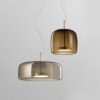 Luxury Cognac Glass Pendant Lights - Image 2