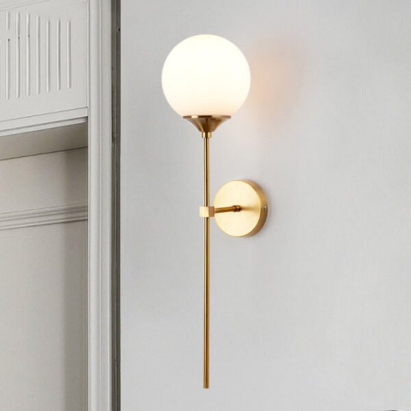 Eclipse Glass Ball Wall Light - Image 2